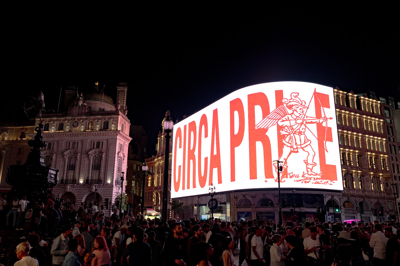 Screening at Piccadilly Lights
